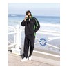 Jan Vanderstorm Eirik Men's Leisure Suit - Green Striped, size: