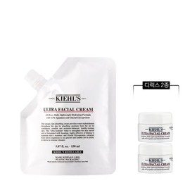 Kiehl's 3 울트라 훼이셜 크림 리필 파우치 150ml 세트 (+디럭스 2종) 3 Ultra Facial Cream Refill Pouch 150ml Set (+Deluxe 2 Types)