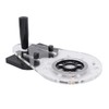 Universal Router Base Set,Offset Router Plate Router Edge Guide Acrylic