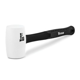 Titan 63106 16oz White Rubber Mallet
