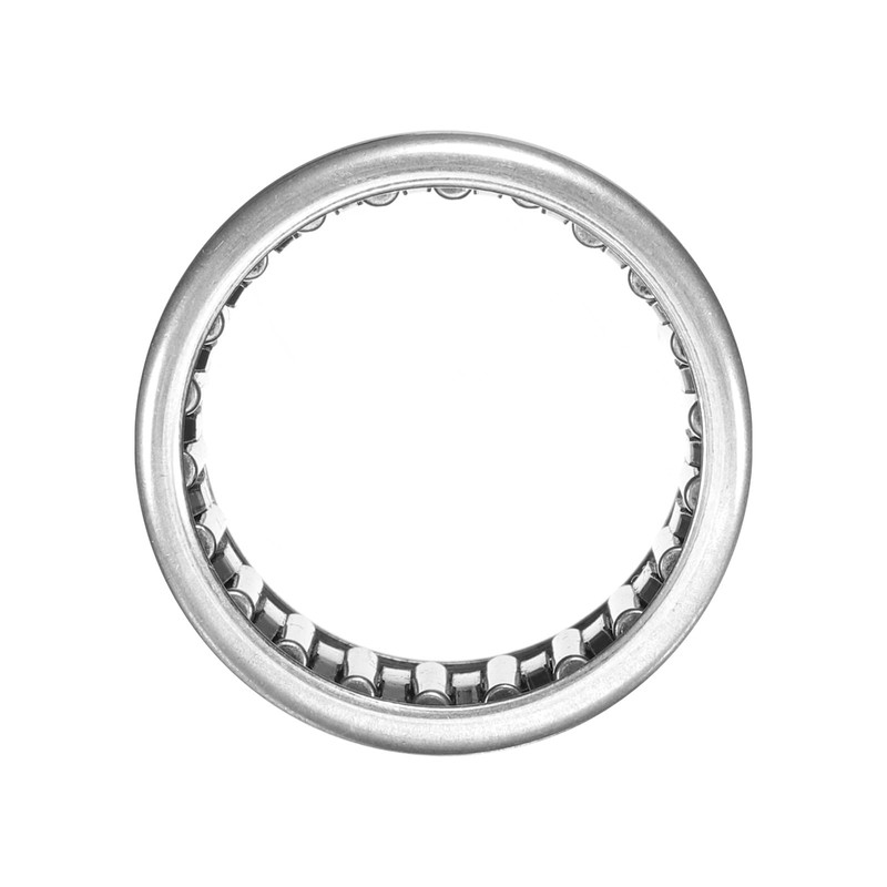 sourcing map HK3020 Needle Roller Bearings Open End, 30x37x20mm Chrome