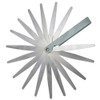 Rannb Feeler Gauge 17 Blades 0.02mm to 1mm Thickness Gap