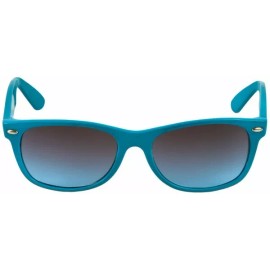 Unbranded SUNGLASSES ADULT UNISEX NEON BLUE RETRO WAYFARER LOOK GREAT FOR PARTY FAVORS NEW