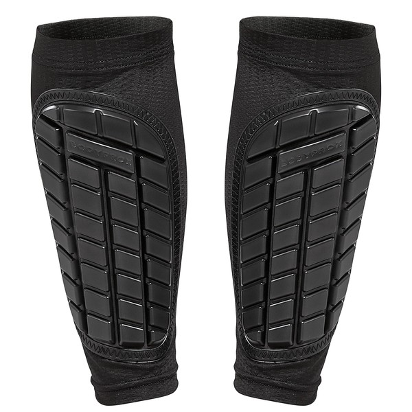 Soccer Shin Guards Sleeves for Men, Women and Youth (Medium)