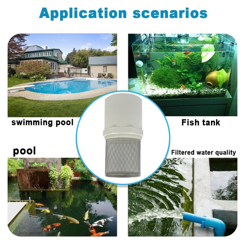 2 inch Stainless Steel Filter Cover Connected to 2 inch/DN50