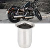 F FIERCE CYCLE 60mm Universal Motorcycle Can Muffler Baffle Pipe