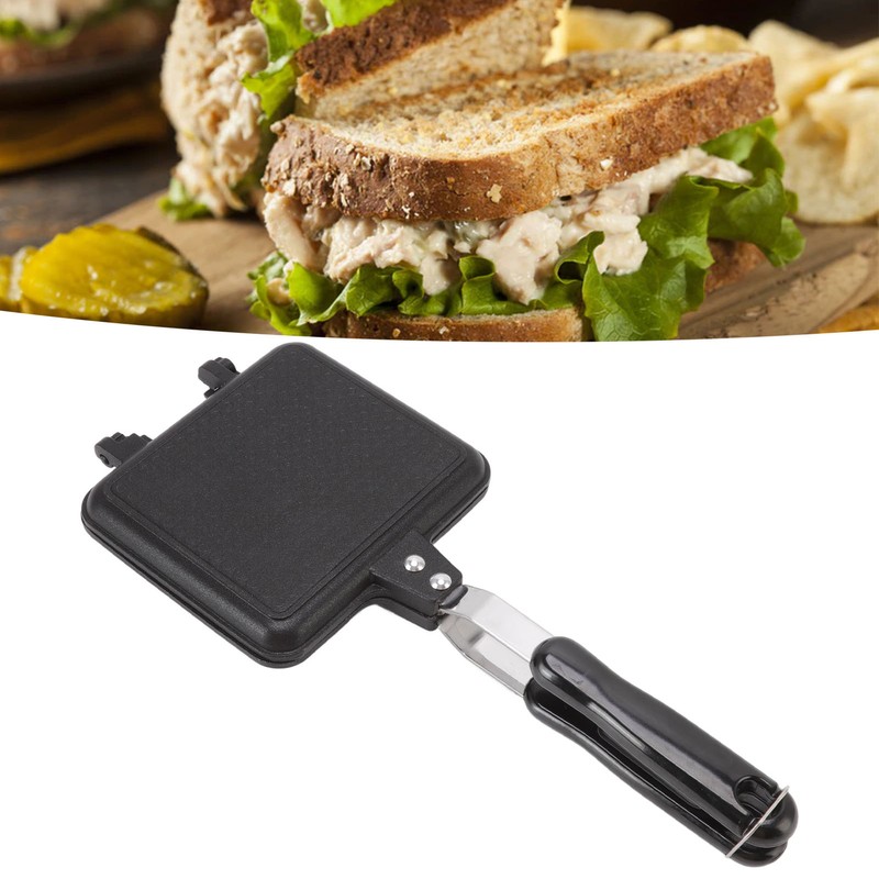 Removable Sandwich Pan Double Sided Nonstick Frying Pan Flat Bottom