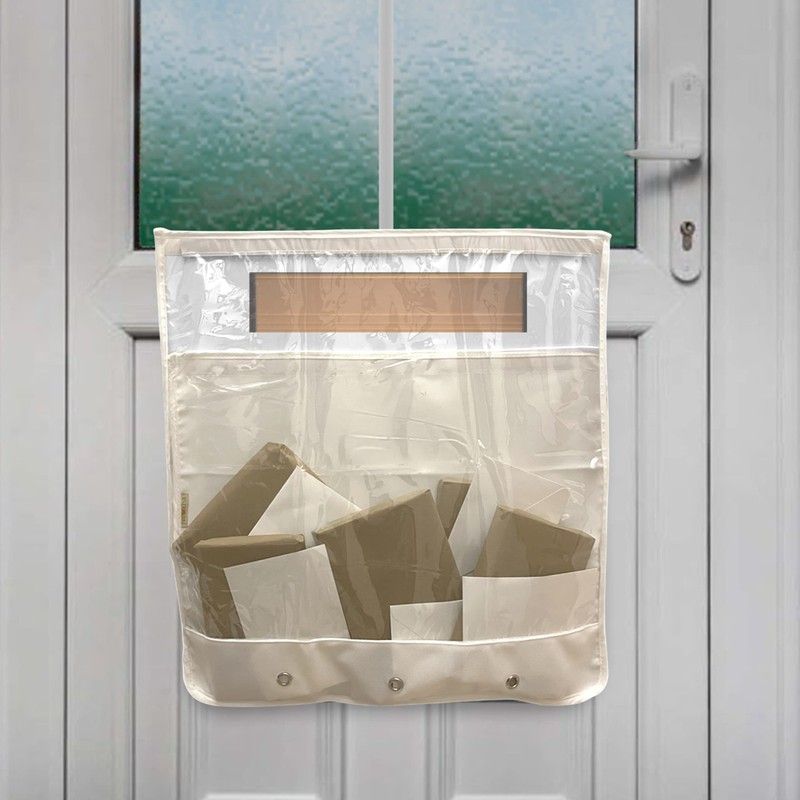 Nevkha Slimline Mail Slot Catcher, Post Letter Box Cage Ideal