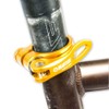 Wire tesel bicycle quick release, seat post, saddle clamp, clamp