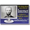 NEW HUMOR POSTER Funny - Quotes from the Internet - Abe Lincoln