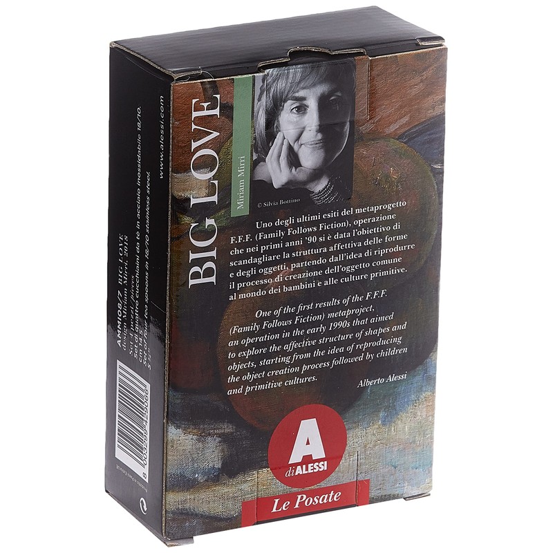 Alessi Big Love AMMI08/7 - Set of Four Coffee Shaped