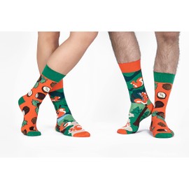 Spox Sox Casual Unisex Socks, Multi-Coloured, Colourful Socks for Free Spirits