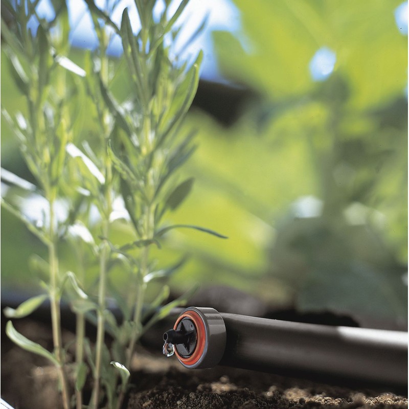 GARDENA Micro-Drip-System Endtropper pressure compensating: end piece for drip irrigation,