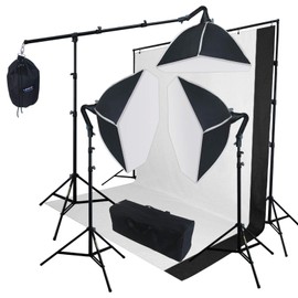 LINCO Lincostore Morning Glory Softbox Studio Lighting Kit AM149- Perfect Effect and No Uninstalled Process