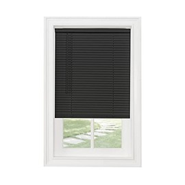Ergode Cordless GII Morningstar Blind - Light Filtering & Privacy - Durable PVC - Child & Pet Safe - Easy Height & Sunlight Control - 32x64 Black