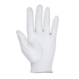 FootJoy Men's HyperFLX Golf Gloves White Large, Worn on Left Hand