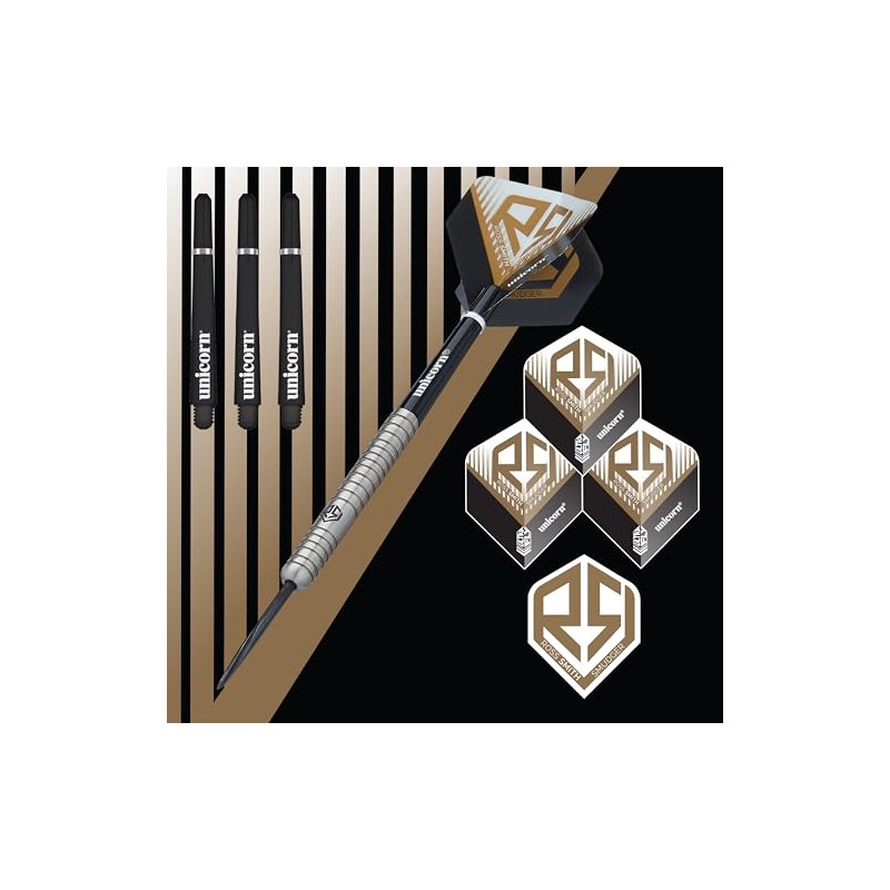 Unicorn Ross Smith Natural 90% Steel Darts 20 g