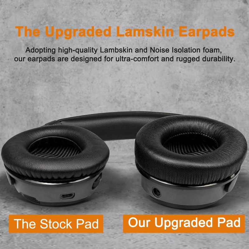 SoloWIT Replacement Earpads Cushions for Bose QuietComfort 35 (QC35) &