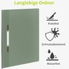 ACROPAQ - 10 x A4 file folders - transparent front