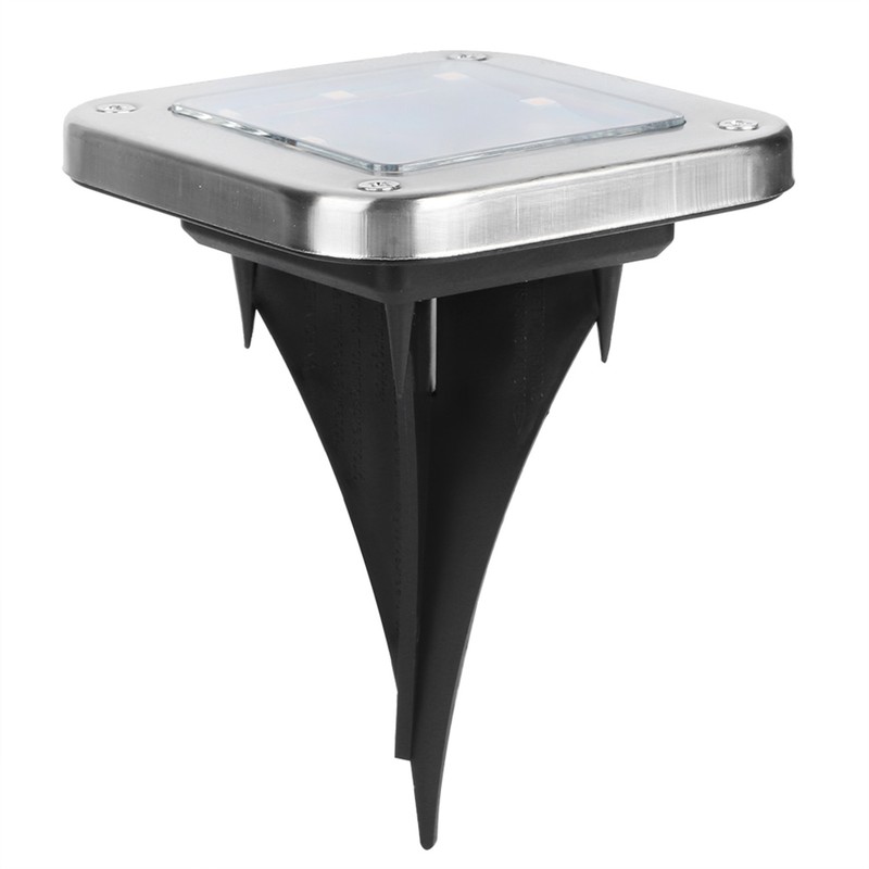 4pcs 8LED Solar Buried Light Under Ground Lamp Outdoor Pathway