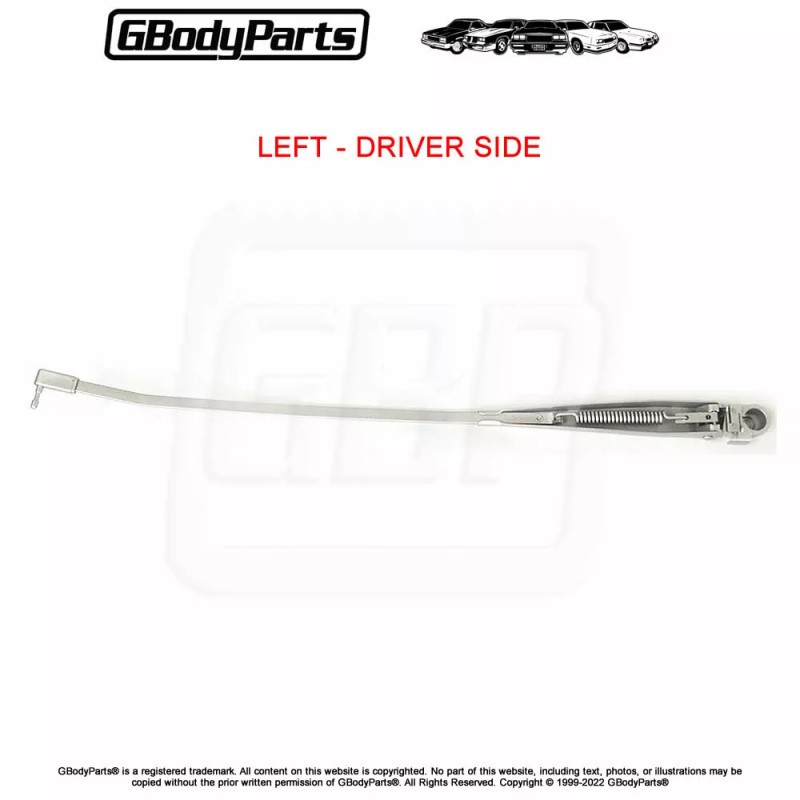 Gbodyparts 78-88 A&G Body Windshield Wiper Blade ARM SILVER LH