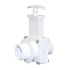 Valterra 6106 PVC Gate Valve, White, 1-1/2" MPT x Spig