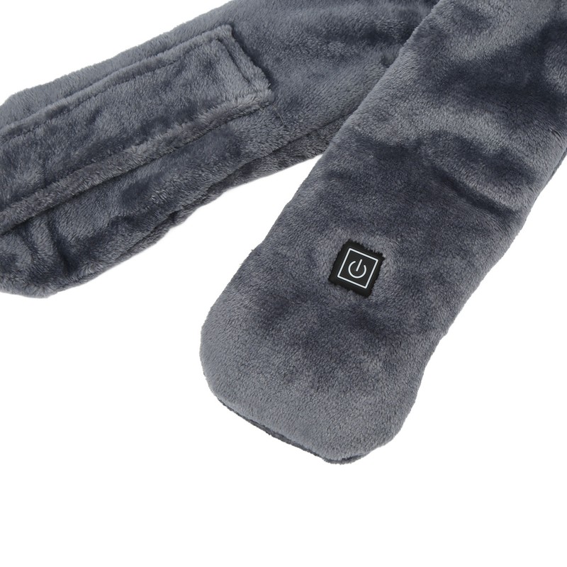 Heated Scarf USB Electric Heating Scarf Washable Temperature Adjustment for