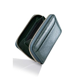 NEESE Men's Coin Purse, Genuine Leather, Women's, green (moss green)