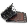 Viking Runic Compass Bracers, Gauntlet Wristband, Norse Viking Leather Arm