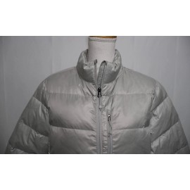 Eddie Bauer Womens Packable Down Lightweight Puffer Jacket, Silver, Sizes L & XL - Xtra Large
