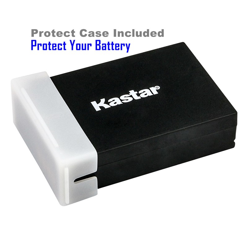 Kastar Battery 2-Pack + Charger for Canon LP-E12 EOS 100D