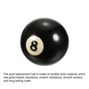 PATIKIL 2-1/4" #8 Ball Billiard Replacement Ball, Pool Table Ball