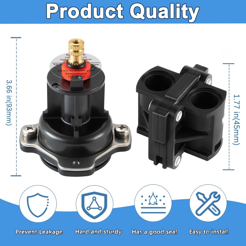 GP76851 Mixer Cap and GP500520 Pressure Balancing Unit, Compatible with
