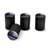 GRAPHICS & MORE Thin Blue Line American Flag Tire Rim