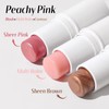 bayfree 3 PCS Makeup Cream Contour Stick Set, Highlighter Stick