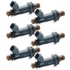 IZYSS Fuel Injector Set of 6 23250-20020 23209-20020 23209-0A010 2Holes