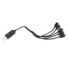 1200mah Lithium Battery Black Strong Protection 3.7V High Conversion for