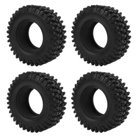 4Pcs 2.6in RC Crawler Tires Rubber Soft Replacement RC Car Wheel Tyre for SCX10 1/10 RC Crawlers