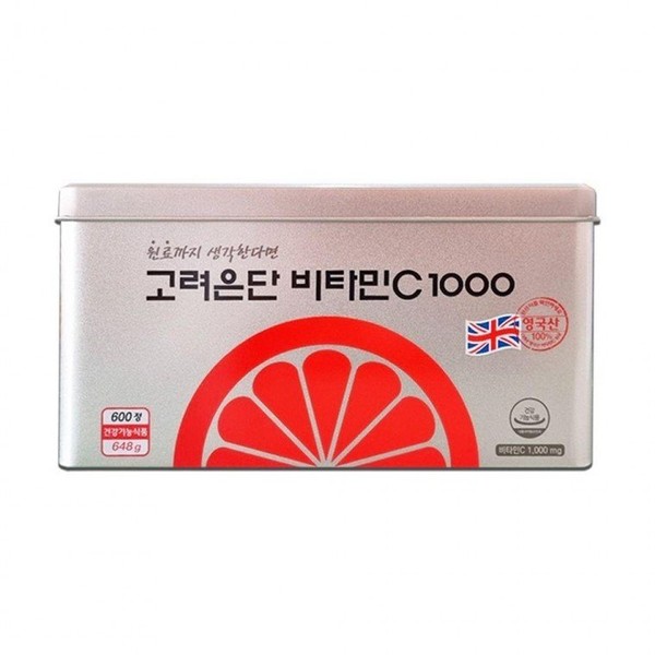Korea Eundan Vitamin C 1000 600 tablets 1 vitality supplement [DM] / 고려은단 비타민C 1000 600정 1개 활력 영양제[DM]