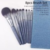 ENZO KEN Set de Brochas de Maquillaje de Pelo de
