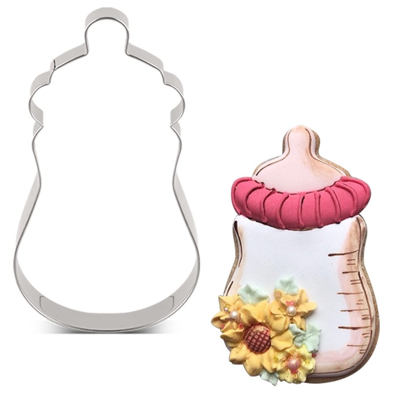 LILIAO Bottle Cookie Cutter for Baby Shower - 2.8 x