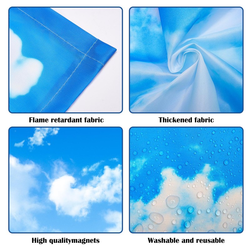 ANGSYLTH 8 Pcs Fluorescent Light Covers - 4 x 2