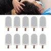 10PCS Silicone Massager Brush Exfoliation Dandruff Removal Ergonomic Hair Scalp