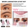 TgoBeauty Professional Eyebrow Lamination Kit Eyebrow Kit with Black Brown