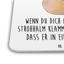 Mr. & Mrs. Panda Set of 10 Coasters Capybara Wine Gift Coaster Design, Animal Motifs, Good Mood, Animals, Love of Wine Saying