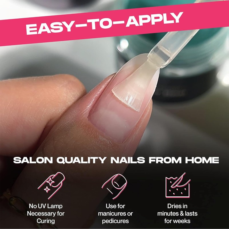 Nailboo Dip Powder Essential Liquid, Base Coat for Nail Dip