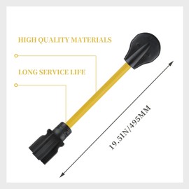 50 Amp to 20/15 Amp Plug Rv Cord 6-50P to 6-20/15R or 5-20/15R Welder EV Adapter Cord, 12 AWG, 1FT