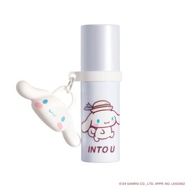 INTO U x "Cinnamorol" and "Pompompurin" Collaboration, Furry Mat Lip & Cheek Mad Lipstick, Mud Lipstick, Limited Colors, 3 Colors (FM01 Sticky Pink, Free)