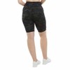 Danskin Ladies' Sustainable Pull On Bike Shorts (X-Large, Black Camo