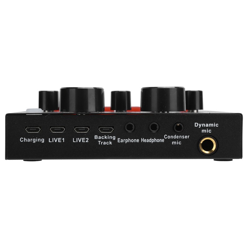 Live Sound Card Voice Changer Bluetooth Support Mobile Phone Computer